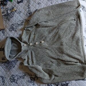 The North Face quarter zip hoodie